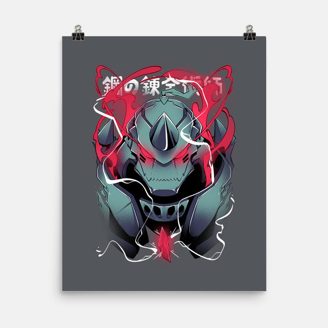 Alphonse Elric-none matte poster-Kabuto Studio