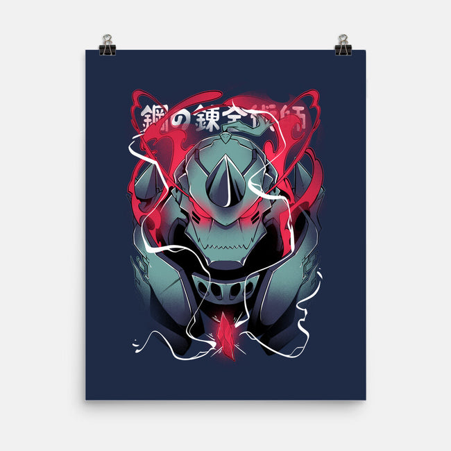 Alphonse Elric-none matte poster-Kabuto Studio