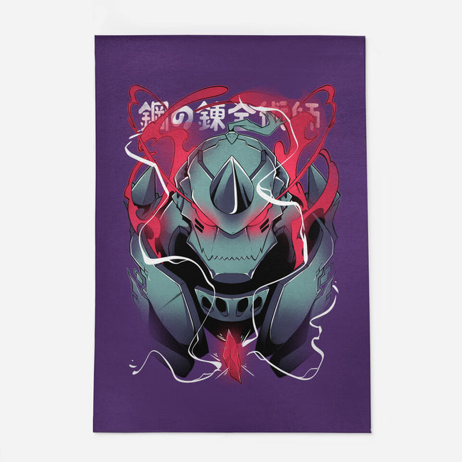 Alphonse Elric-none outdoor rug-Kabuto Studio