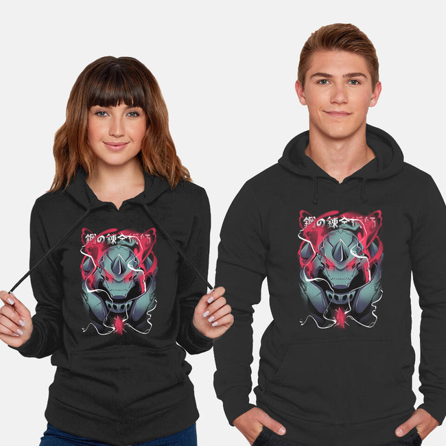 Alphonse Elric-unisex pullover sweatshirt-Kabuto Studio
