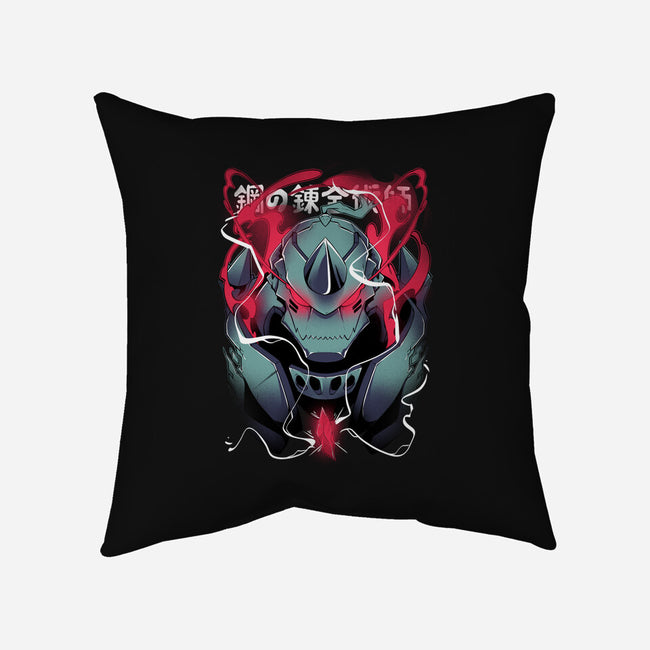 Alphonse Elric-none removable cover w insert throw pillow-Kabuto Studio