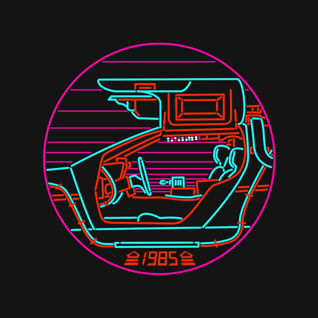 80's Future-none memory foam bath mat-rocketman_art