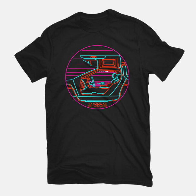 80's Future-womens basic tee-rocketman_art