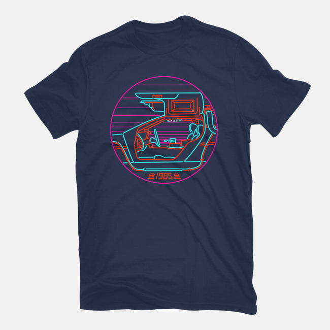 80's Future-youth basic tee-rocketman_art