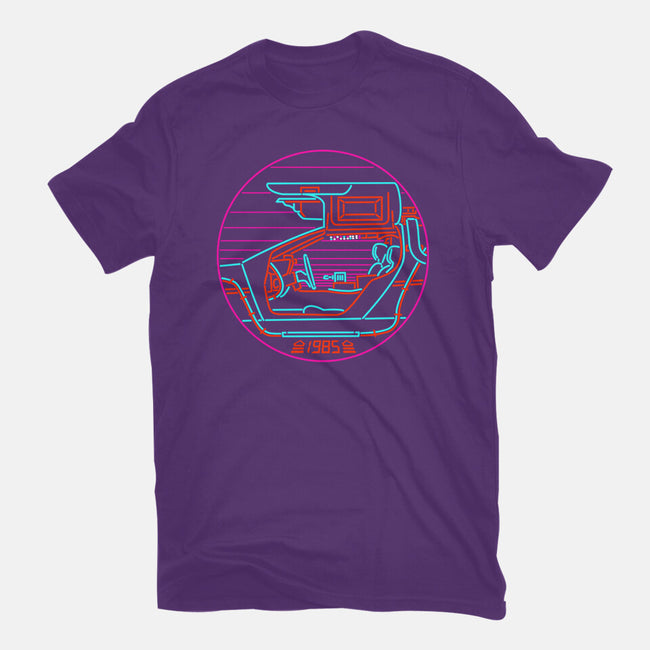 80's Future-womens basic tee-rocketman_art