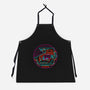 80's Future-unisex kitchen apron-rocketman_art