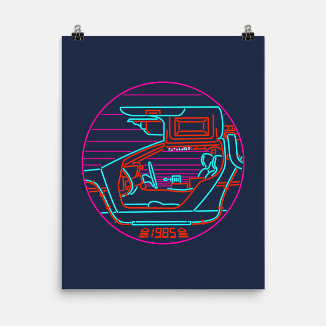 80's Future-none matte poster-rocketman_art