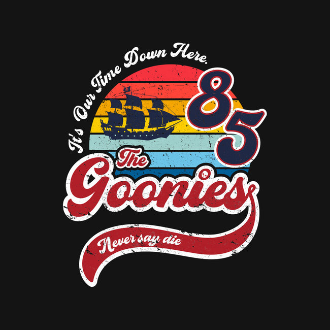 Goonies Never Say Die-womens racerback tank-DrMonekers