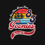 Goonies Never Say Die-womens v-neck tee-DrMonekers