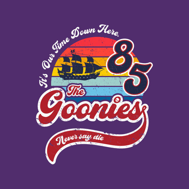 Goonies Never Say Die-womens racerback tank-DrMonekers