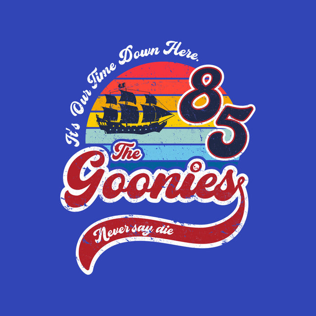 Goonies Never Say Die-womens racerback tank-DrMonekers