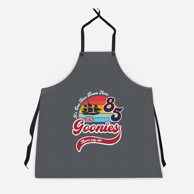 Goonies Never Say Die-unisex kitchen apron-DrMonekers