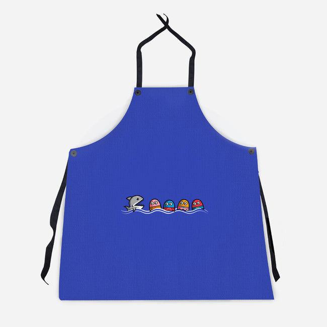 PAC-Shark-unisex kitchen apron-krisren28