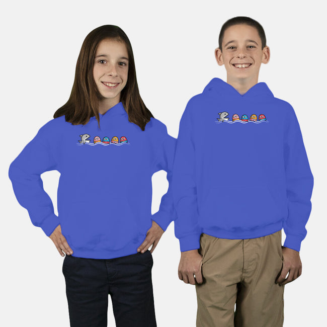 PAC-Shark-youth pullover sweatshirt-krisren28