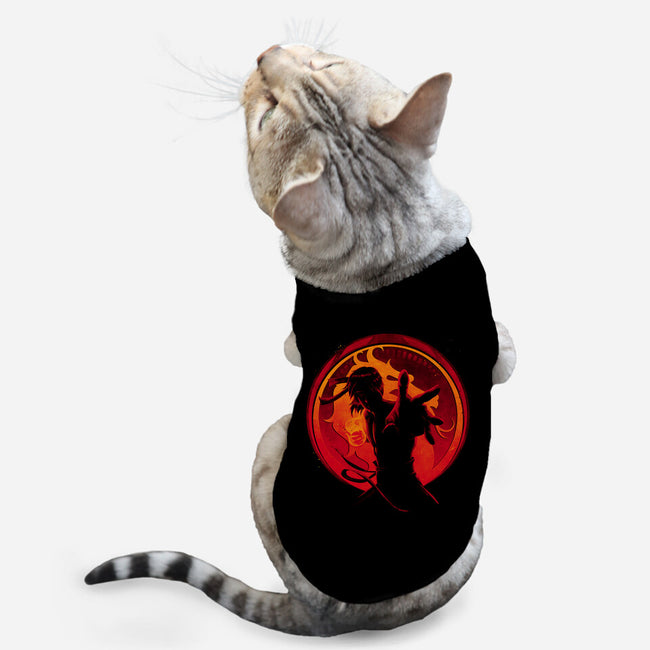 Flame Fist-cat basic pet tank-teesgeex