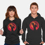 Flame Fist-unisex pullover sweatshirt-teesgeex