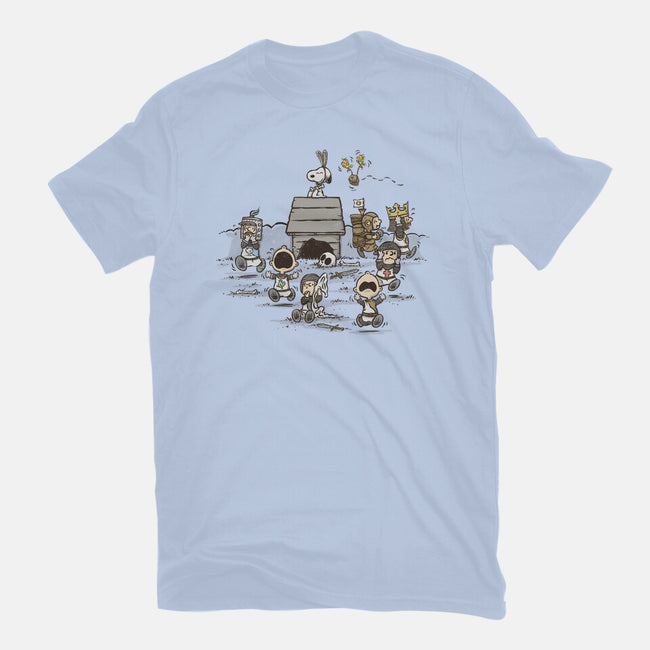 The Killer Beagle Of Caerbannog-womens basic tee-kg07