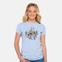 The Killer Beagle Of Caerbannog-womens fitted tee-kg07
