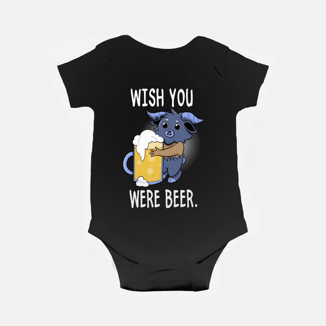 Wishing-baby basic onesie-FunkVampire