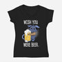 Wishing-womens v-neck tee-FunkVampire