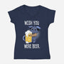 Wishing-womens v-neck tee-FunkVampire