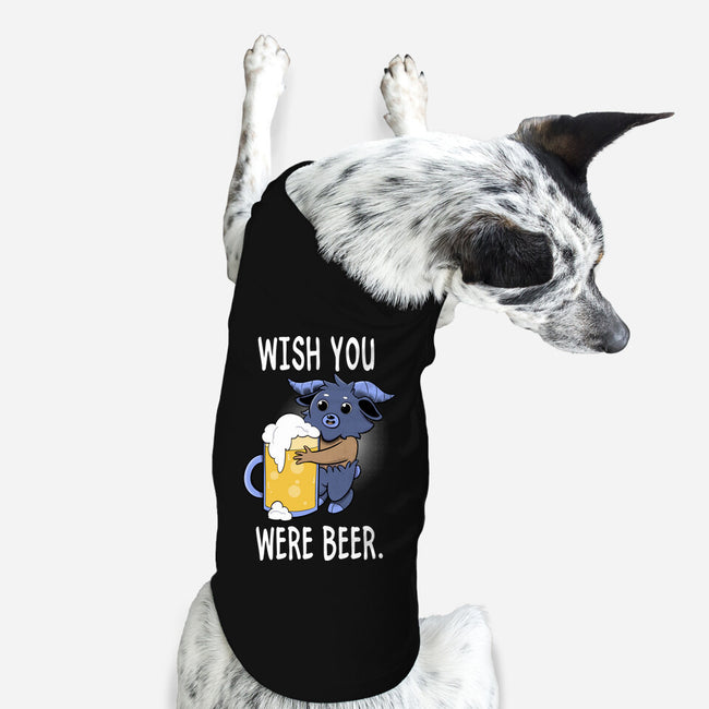 Wishing-dog basic pet tank-FunkVampire