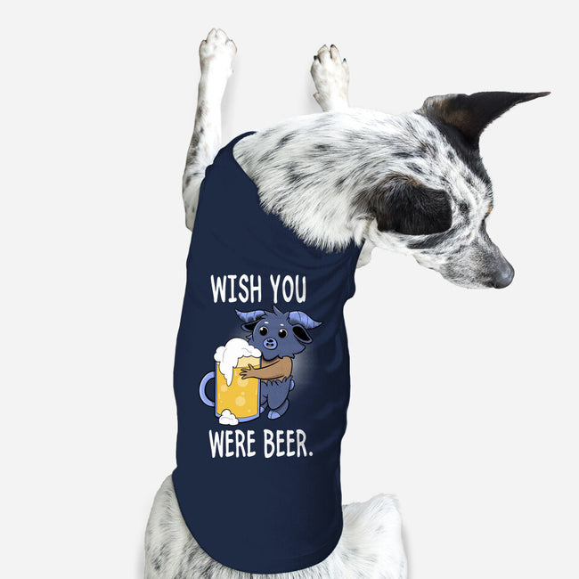 Wishing-dog basic pet tank-FunkVampire