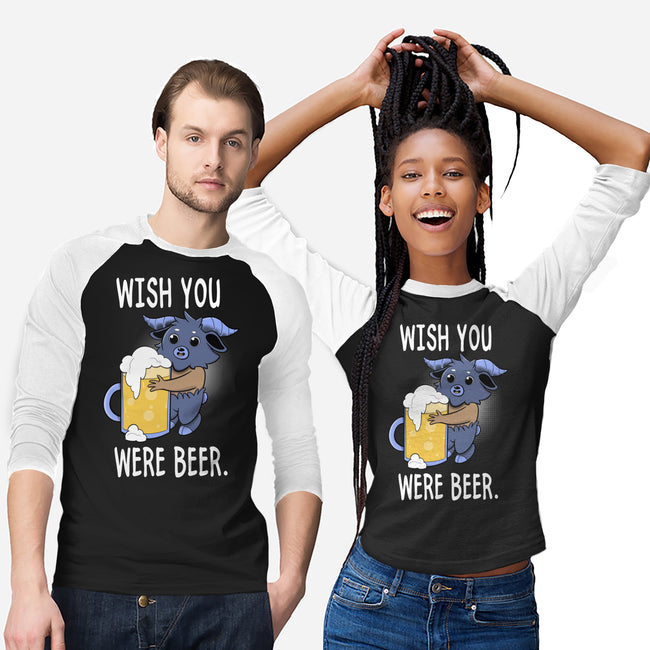 Wishing-unisex baseball tee-FunkVampire