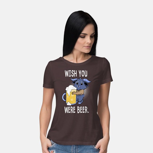 Wishing-womens basic tee-FunkVampire