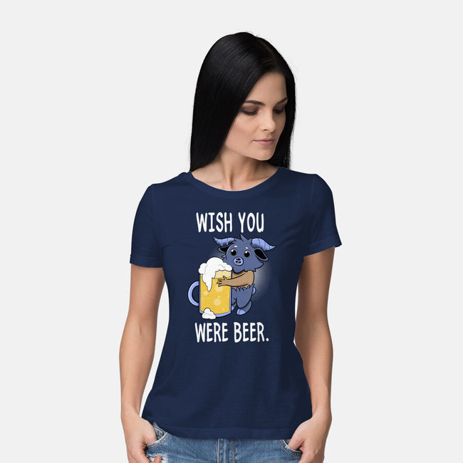 Wishing-womens basic tee-FunkVampire