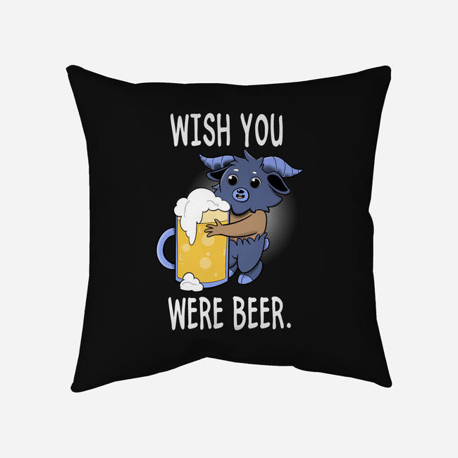 Wishing-none removable cover throw pillow-FunkVampire