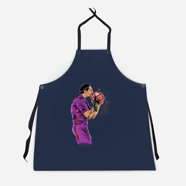 Jesus Strike-unisex kitchen apron-zascanauta