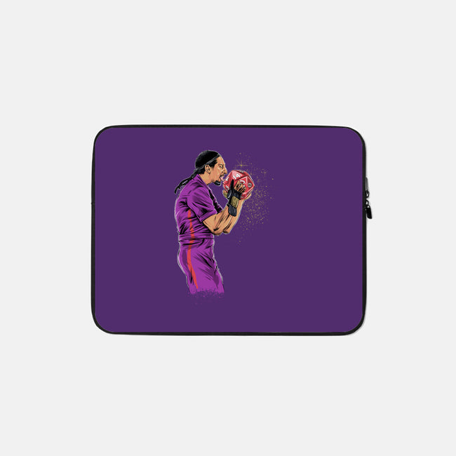 Jesus Strike-none zippered laptop sleeve-zascanauta