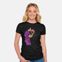 Jesus Strike-womens fitted tee-zascanauta
