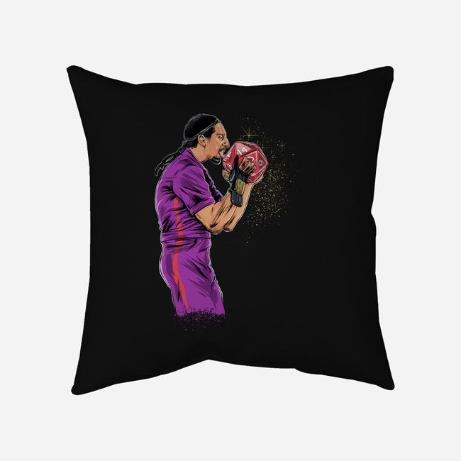 Jesus Strike-none non-removable cover w insert throw pillow-zascanauta