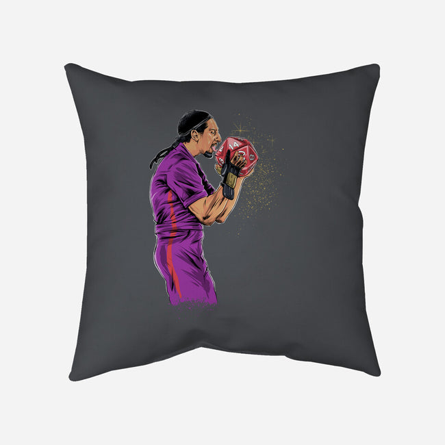 Jesus Strike-none non-removable cover w insert throw pillow-zascanauta