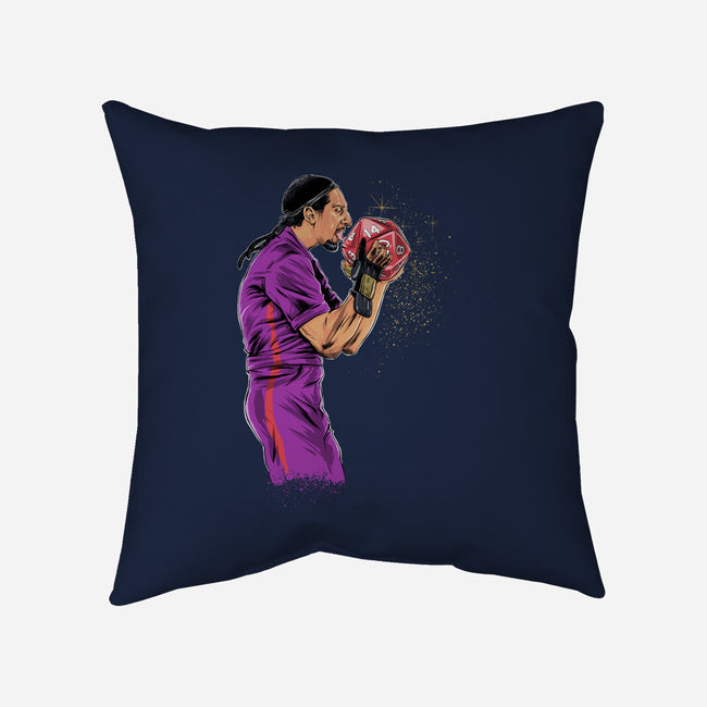Jesus Strike-none removable cover w insert throw pillow-zascanauta