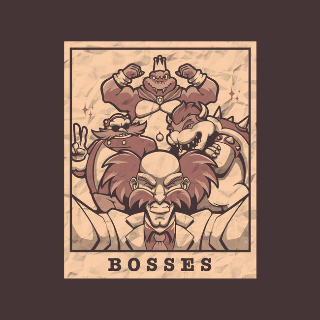 Bosses-none non-removable cover w insert throw pillow-eduely