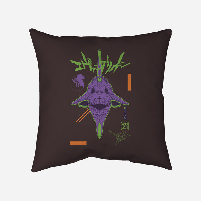 Unit 01-none removable cover throw pillow-Jelly89