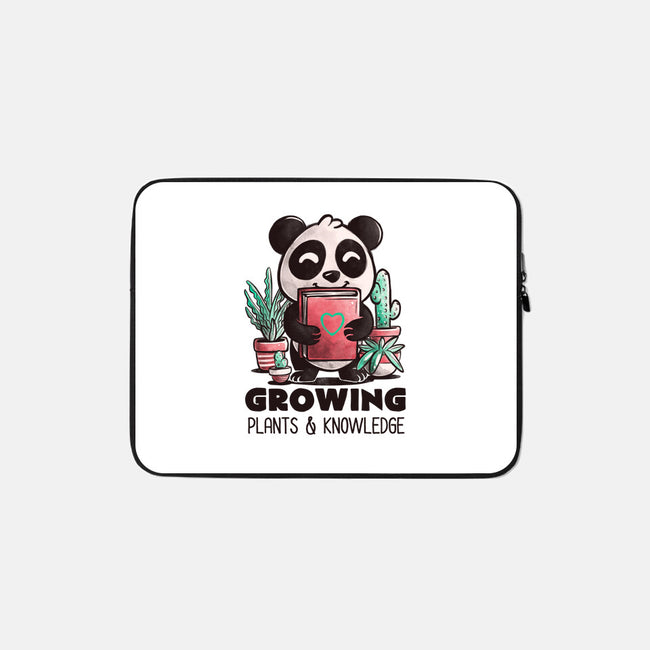 Growing-none zippered laptop sleeve-koalastudio