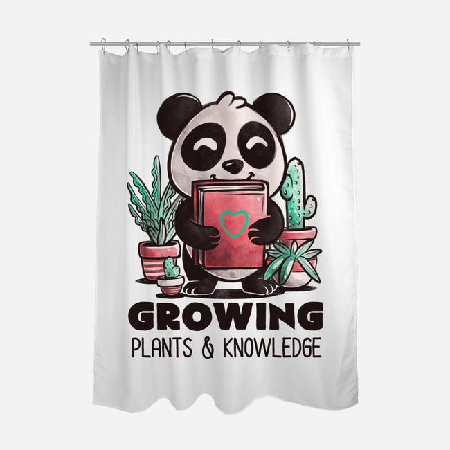 Growing-none polyester shower curtain-koalastudio