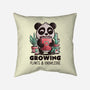 Growing-none non-removable cover w insert throw pillow-koalastudio