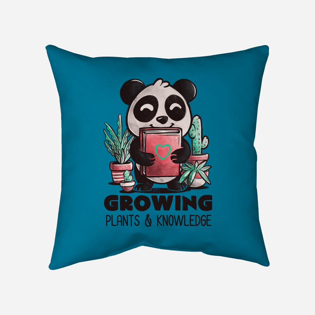 Growing-none non-removable cover w insert throw pillow-koalastudio