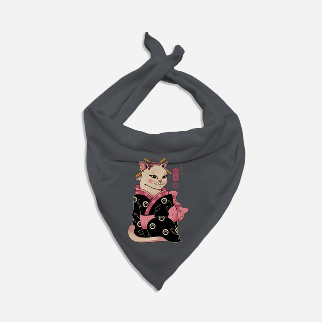 Neko Geisha-dog bandana pet collar-vp021