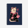 Neko Geisha-none dot grid notebook-vp021