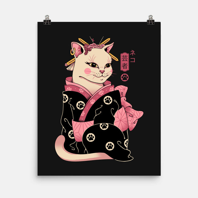 Neko Geisha-none matte poster-vp021