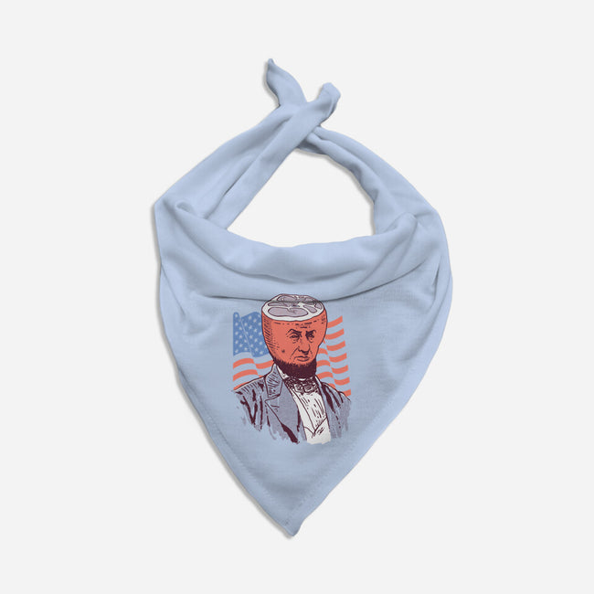 Abra-Ham Lincoln-dog bandana pet collar-demonigote