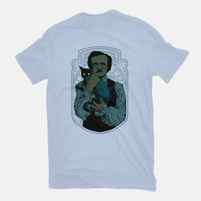 Poe And The Black Cat-mens heavyweight tee-Hafaell