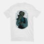 Poe And The Black Cat-mens heavyweight tee-Hafaell