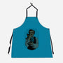 Poe And The Black Cat-unisex kitchen apron-Hafaell